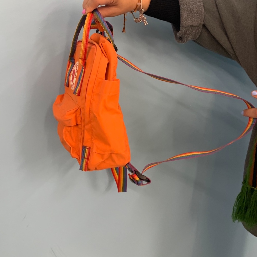 fjallraven kanken backpack orange